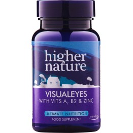 VISUAL EYES (ΓΙΑ ΠΛΗΡΗ ΠΡΟΣΤΑΣΙΑ ΤΩΝ ΜΑΤΙΩΝ) HIGHER NATURE 90caps ΒΕΛΤΙΩΣΗ ΟΡΑΣΗΣ